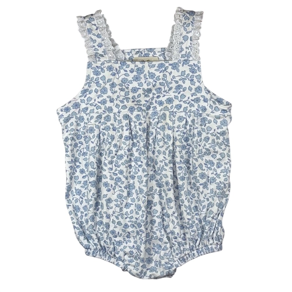 TBBC The Beaufort Bonnet Company Branham Bubble in Greenbriar Garden Size 3T